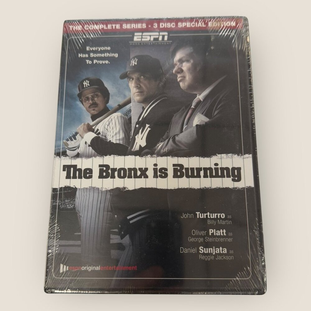 ESPN 3 DVD Set Bronx Is Burning SportsCentury Dale Earnhardt Jr Ultimate Nascar